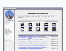 Tablet Screenshot of discoverseattle.net